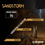 Ruthless Sandstorm Darts - 24g Steel Tip - 90% Tungsten