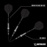 Ruthless Thunderstorm Darts - 23g Steel Tip - 90% Tungsten