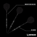 Ruthless Tornado Darts - 24g Steel Tip - 90% Tungsten