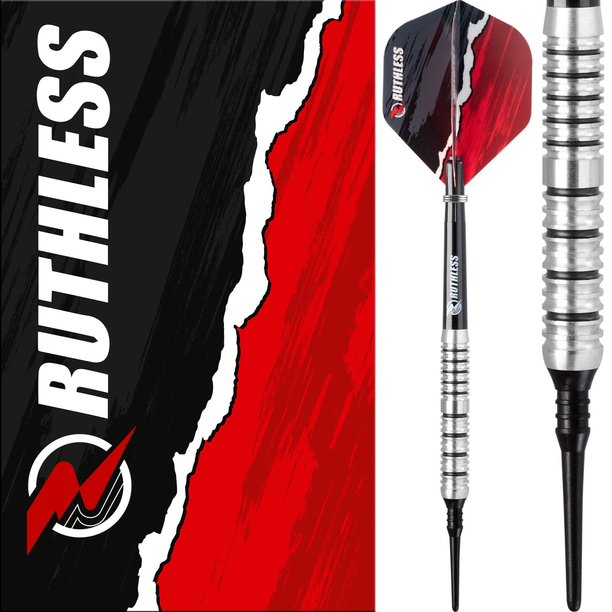 Ruthless Ranger II Darts – Soft Tip Wolfram – Gewicht 16,0 g – 18 g