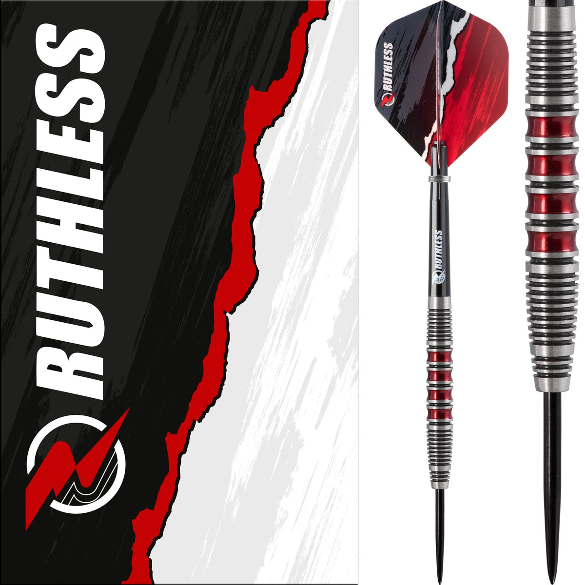 Ruthless Red Falcon Darts – Stahlspitze Wolfram – Rot