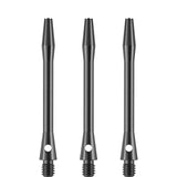 Designa Aluminium Shafts - Metal Dart Stems - Gun Metal Medium