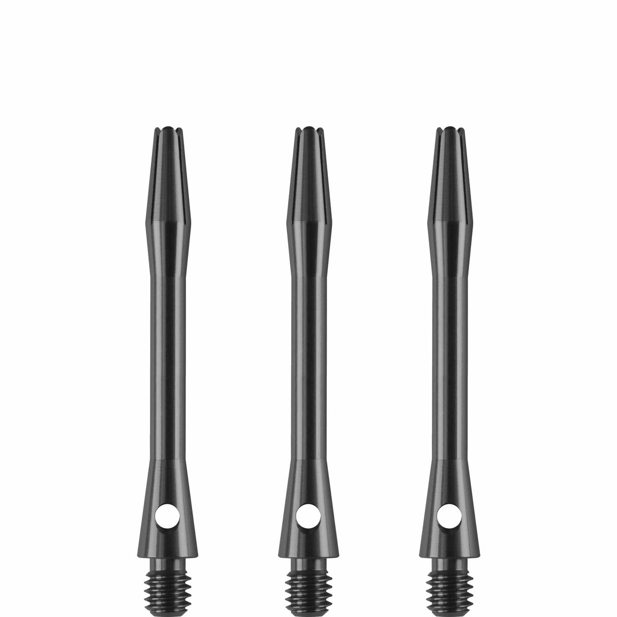 Designa Aluminium Shafts - Metal Dart Stems - Gun Metal Tweenie
