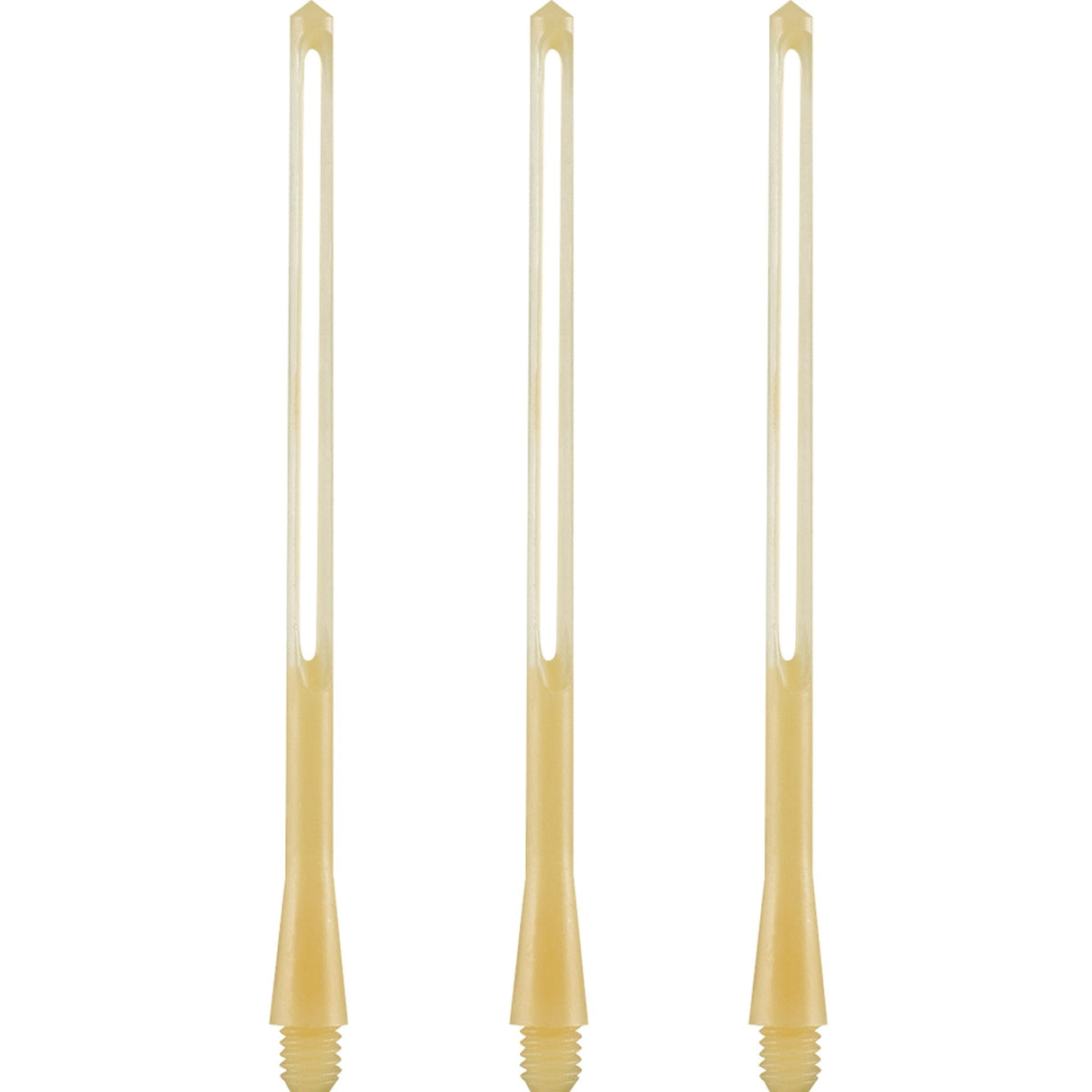 Unicorn Slikstik Nylon Dart Shafts - Side Loading - White Medium