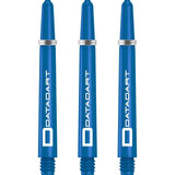 Datadart Signature Nylon Shafts - Stems with Springs - Blue Medium