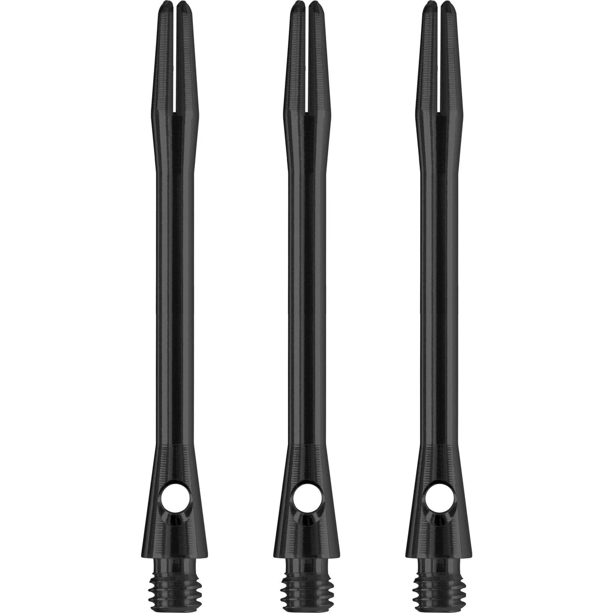 Harrows Keramic Stems - Aluminium Dart Shafts - Matt Black Medium