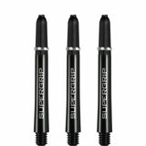 Harrows Supergrip Shafts - Dart Stems - Black Silver Tweenie