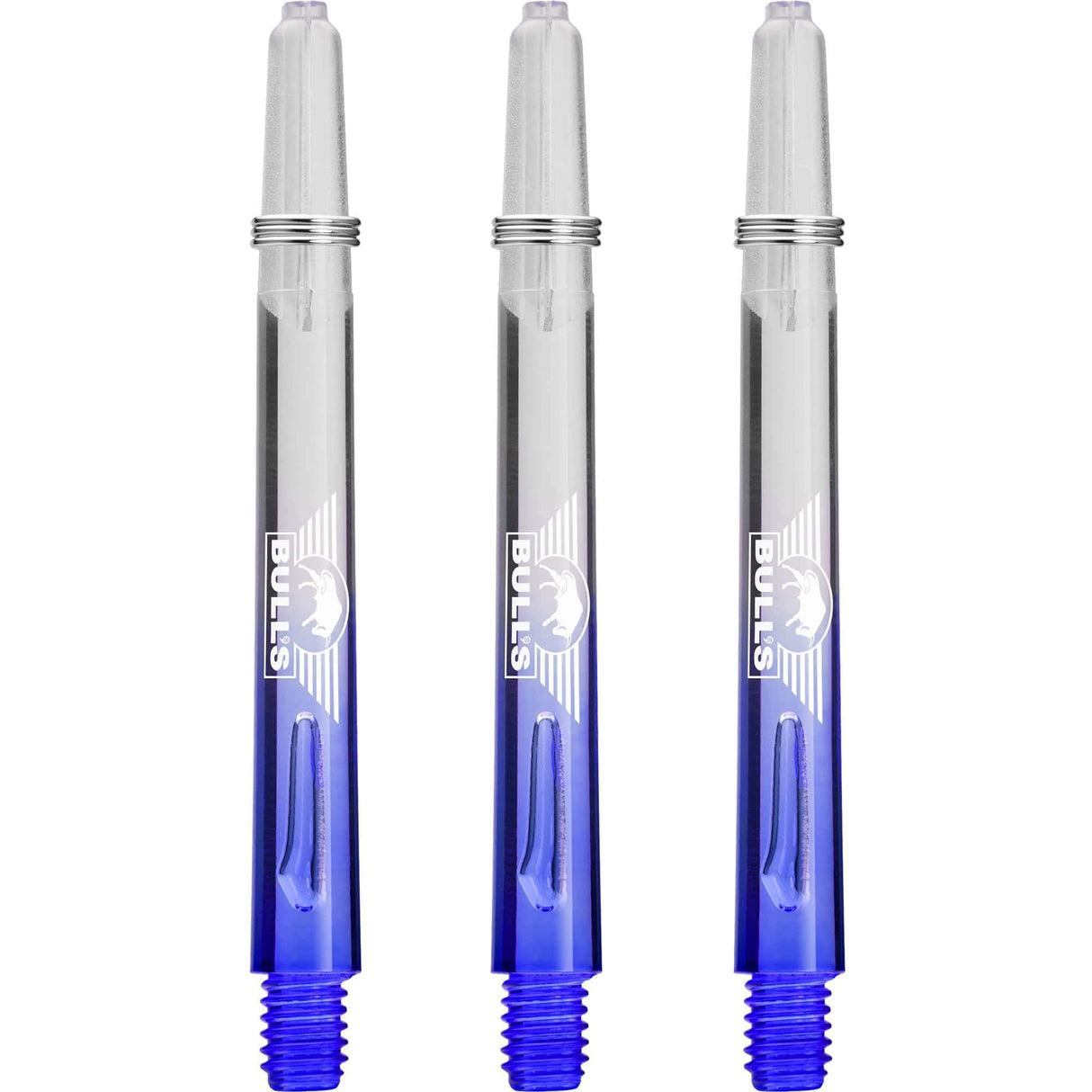 Bulls X-Ray Shafts - Dart Stems - Gradient - Blue Medium