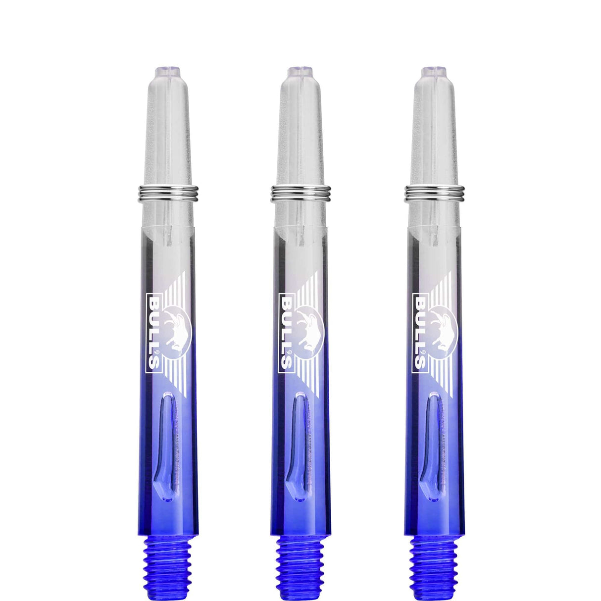 Bulls X-Ray Shafts - Dart Stems - Gradient - Blue Short