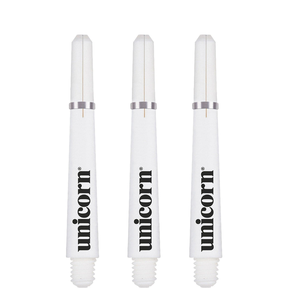 Unicorn Gripper 4 Dart Shafts - White Medium