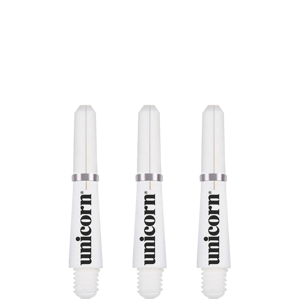 Unicorn Gripper 4 Dart Shafts - White Ultra Short