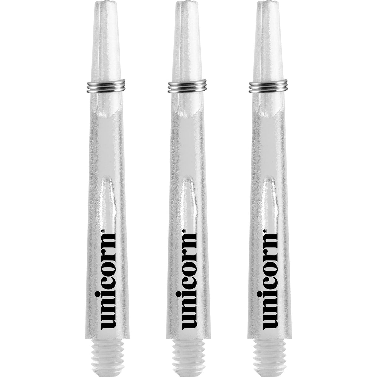 Unicorn Gripper 3 Mirage Dart Shafts - Clear Medium