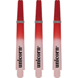 Unicorn Gripper 3 Two Tone Dart Shafts - White & Red Medium