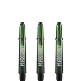 *XQMax Max Grip Shafts – Gradient Dart Stiele – Grün