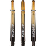 *XQMax Max Grip Shafts – Gradient Dart Stiele – Orange