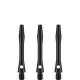 Designa Aluminium Shafts - Metal Dart Stems - Black Short