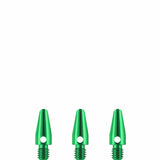 Designa Aluminium Shafts – Metal Dart Stiele – Grün