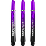 Harrows Supergrip Fusion Shafts - Dart Stems - Purple Medium