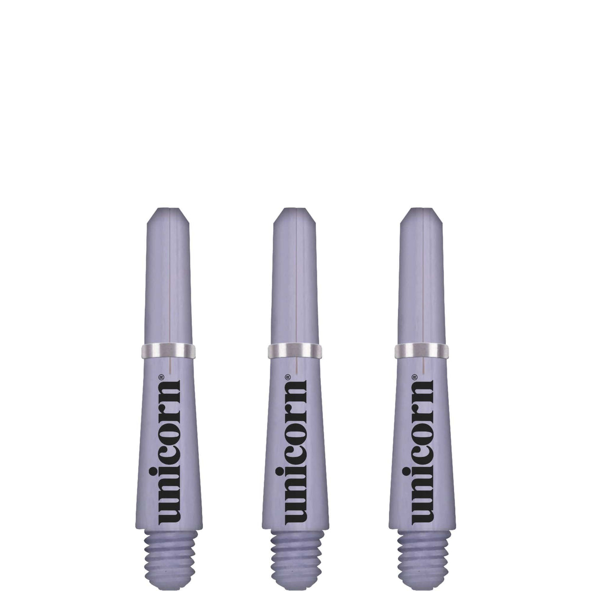 *Unicorn Gripper 4 Mirage Dart Shafts - Purple Ultra Short