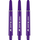 Mission GripLock Shafts - Dart Stems - Purple