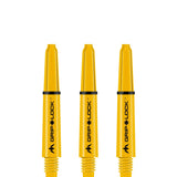Mission GripLock Shafts - Dart Stems - Yellow