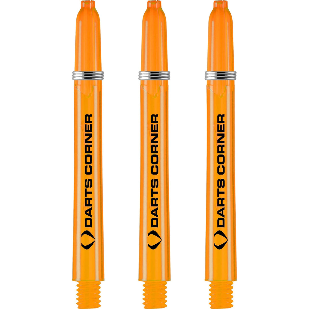 *Darts Corner Polycarbonate Shafts - Dart Stems - Orange Medium