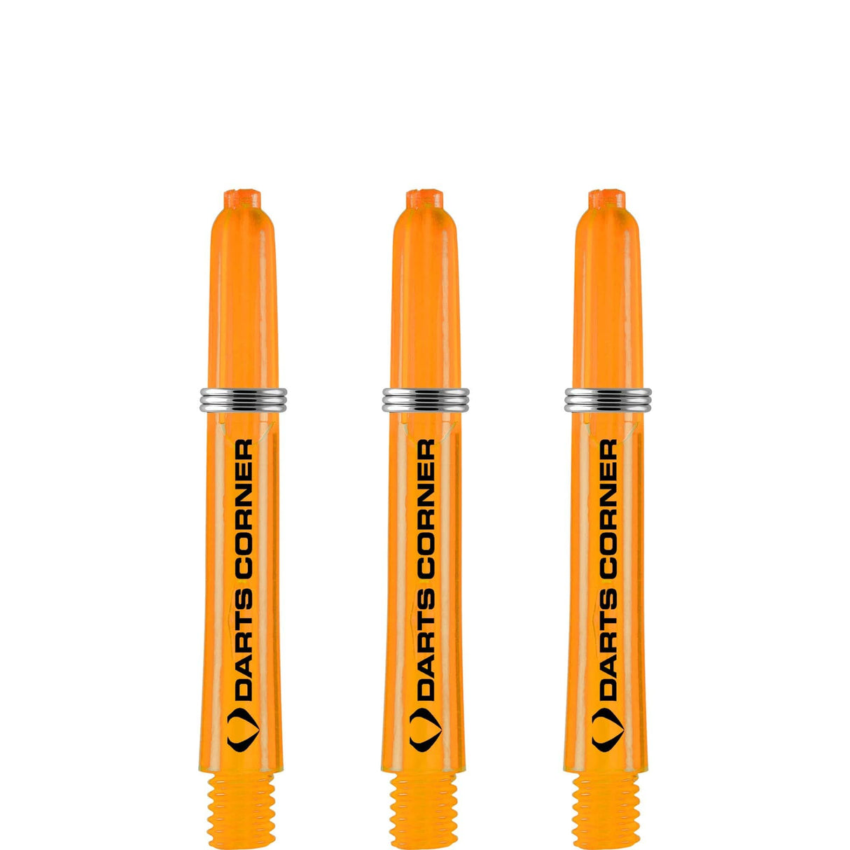 *Darts Corner Polycarbonate Shafts - Dart Stems - Orange Short