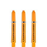 *Darts Corner Polycarbonate Shafts - Dart Stems - Orange Short