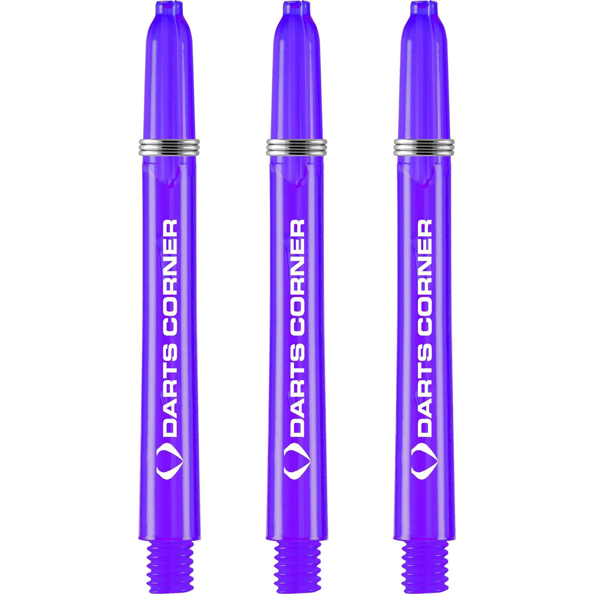 *Darts Corner Polycarbonate Shafts - Dart Stems - Purple Medium