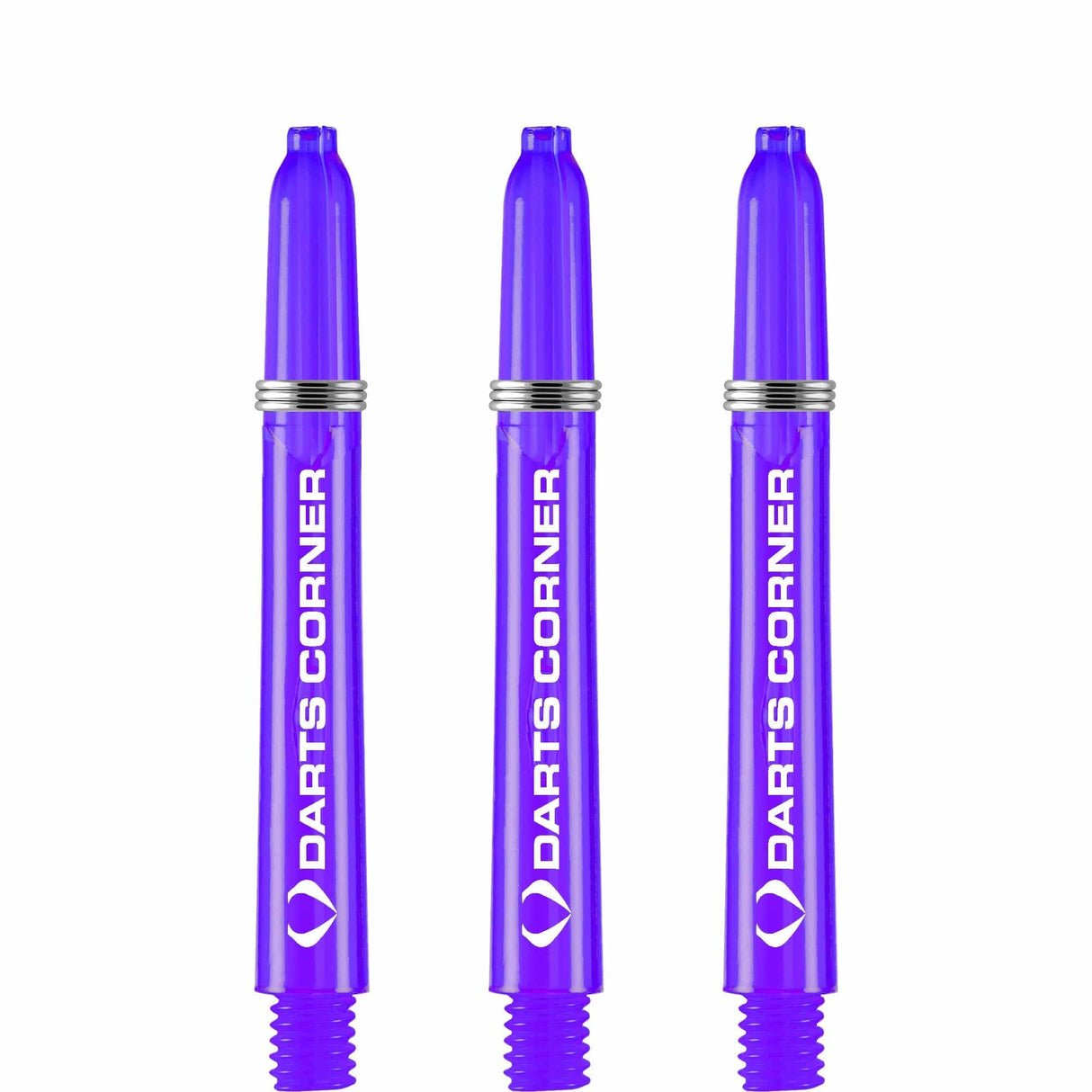 *Darts Corner Polycarbonate Shafts - Dart Stems - Purple Tweenie