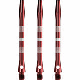 Designa Multiline Aluminium Shafts - Regrooved - Red Long