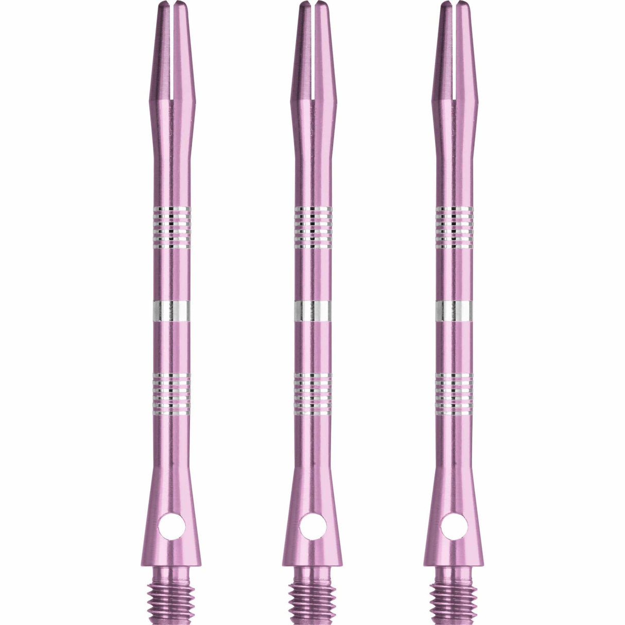 *Designa Multiline Aluminium Shafts - Regrooved - Pink Long