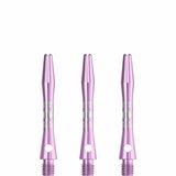 *Designa Multiline Aluminium Shafts - Regrooved - Pink Short