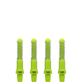 Cuesoul - Dart Shafts - Tero Flight System - AK7 - Standard - Set of 4 - Green Cuesoul 25mm