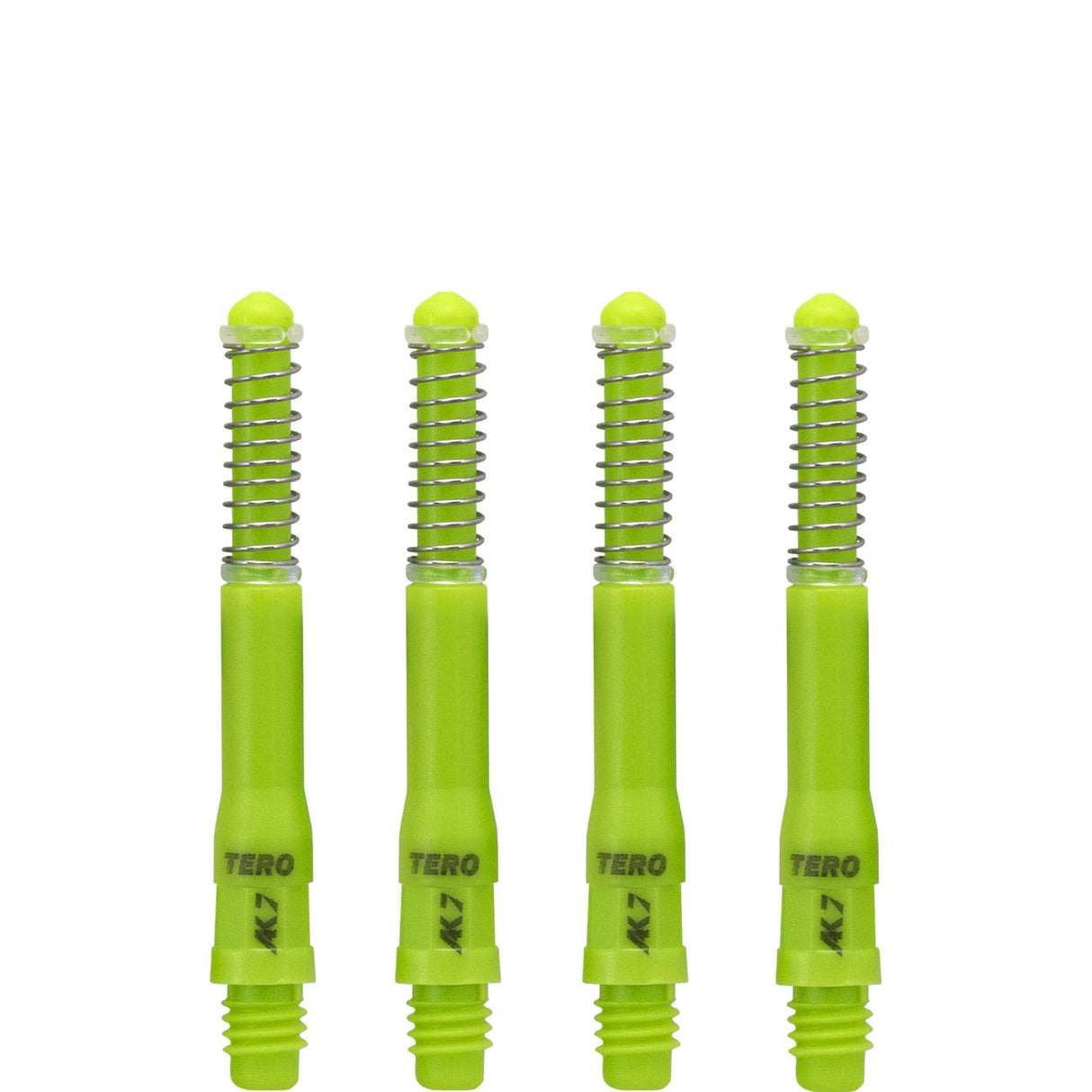 Cuesoul - Dart Shafts - Tero Flight System - AK7 - Standard - Set of 4 - Green Cuesoul 37mm