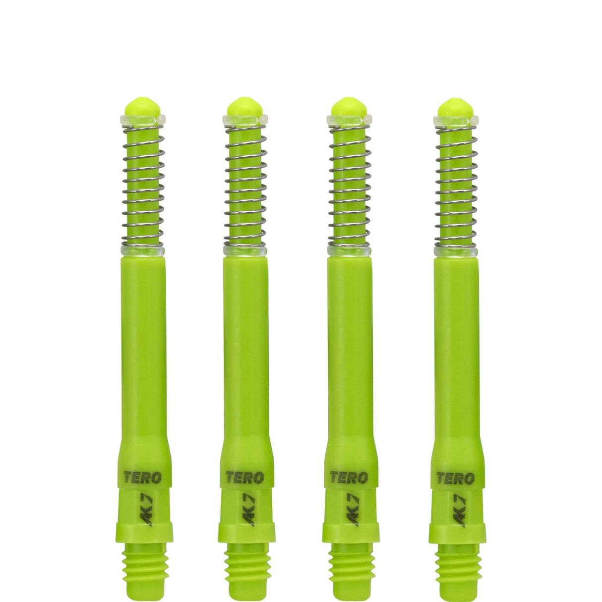 Cuesoul - Dart Shafts - Tero Flight System - AK7 - Standard - Set of 4 - Green Cuesoul 43.5mm