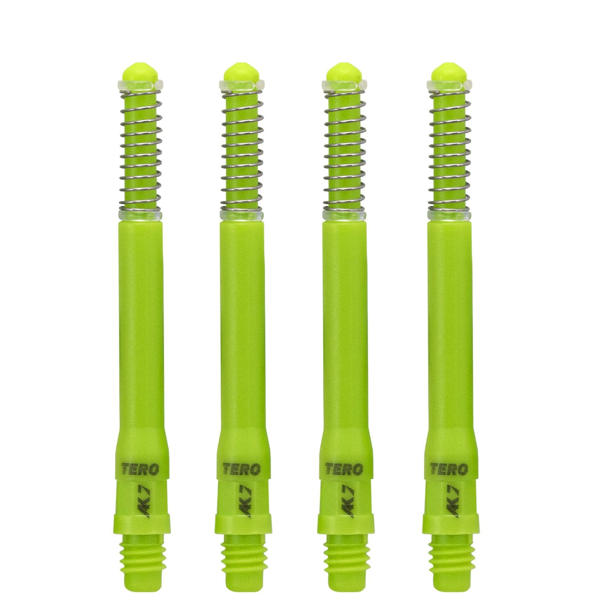Cuesoul - Dart Shafts - Tero Flight System - AK7 - Standard - Set of 4 - Green Cuesoul 47mm