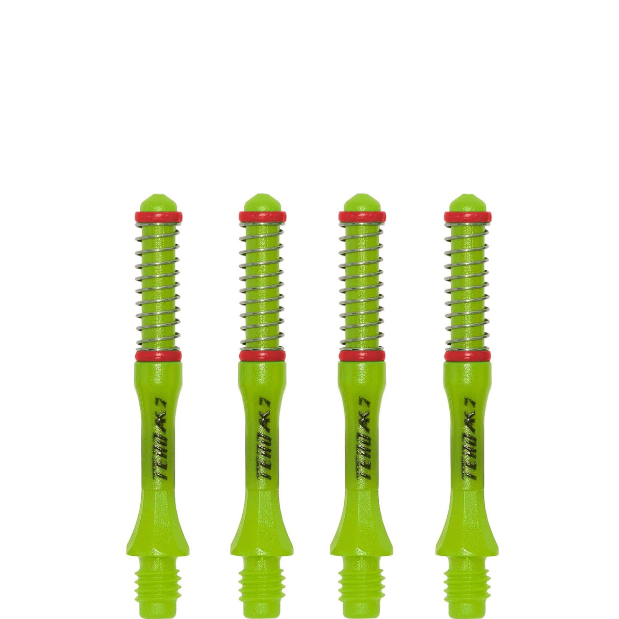 Cuesoul - Dart Shafts - Tero Flight System - AK7 - Slim - Set of 4 - Green Cuesoul 34mm