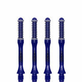 *Cuesoul - Dart Shafts - Tero Flight System - AK7 - Slim - Set of 4 - Navy Blue Cuesoul 40mm
