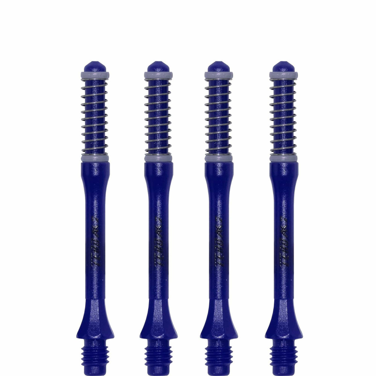 *Cuesoul - Dart Shafts - Tero Flight System - AK7 - Slim - Set of 4 - Navy Blue Cuesoul 43.5mm