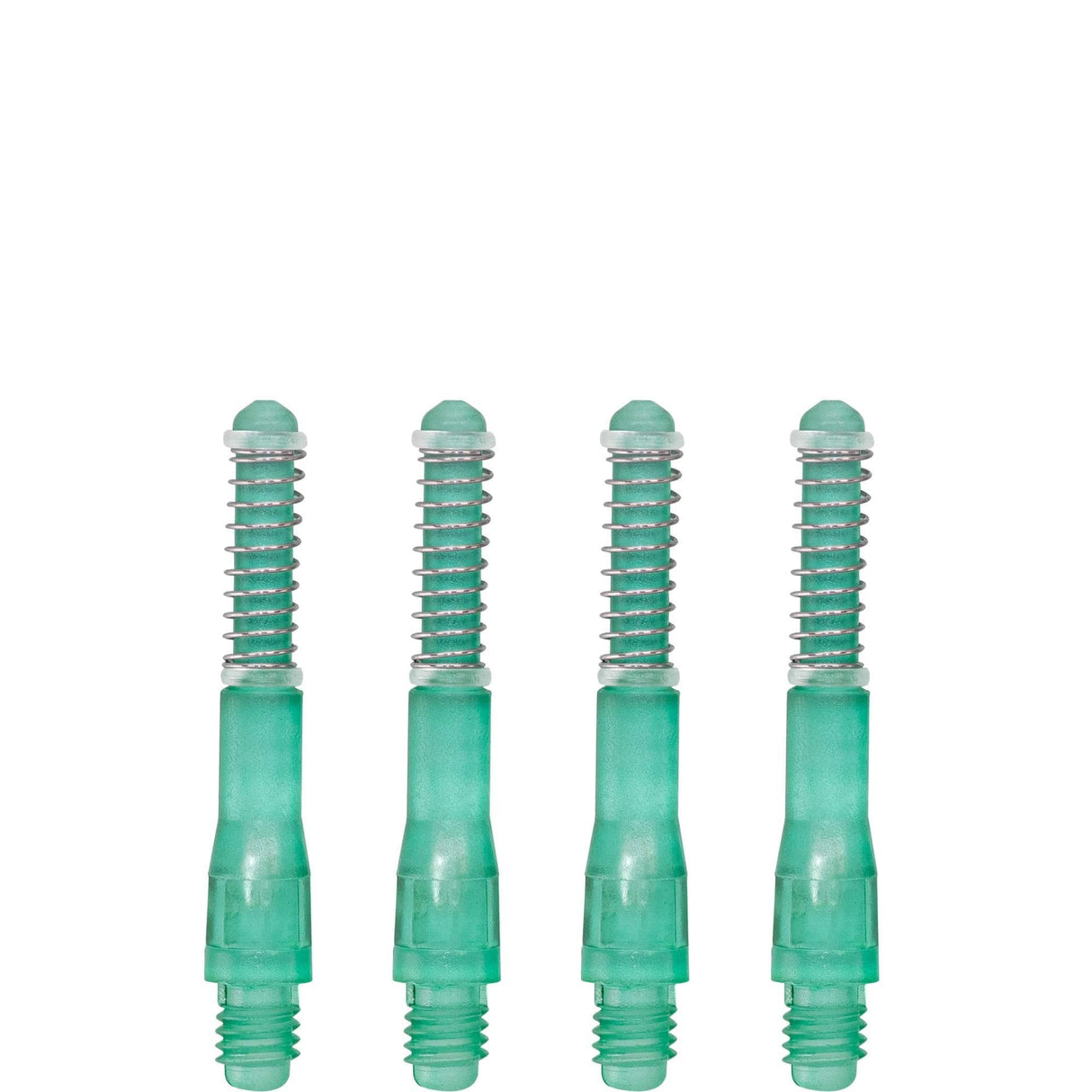 *Cuesoul - Dart Shafts - Tero Flight System - AK7 - Gradient - Standard - Set of 4 - Green Cuesoul 32mm