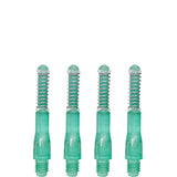 *Cuesoul - Dart Shafts - Tero Flight System - AK7 - Gradient - Standard - Set of 4 - Green Cuesoul 32mm