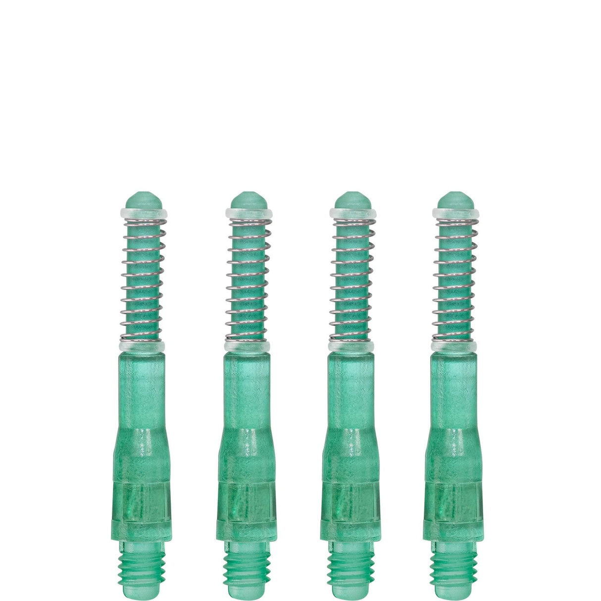 *Cuesoul - Dart Shafts - Tero Flight System - AK7 - Gradient - Standard - Set of 4 - Green Cuesoul 34mm