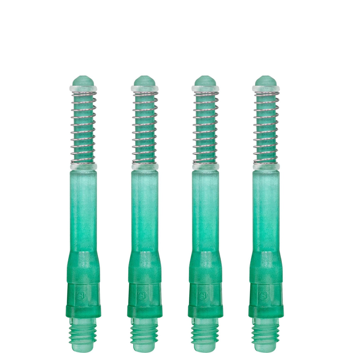 *Cuesoul - Dart Shafts - Tero Flight System - AK7 - Gradient - Standard - Set of 4 - Green Cuesoul 40mm