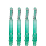 *Cuesoul - Dart Shafts - Tero Flight System - AK7 - Gradient - Standard - Set of 4 - Green Cuesoul 43.5mm