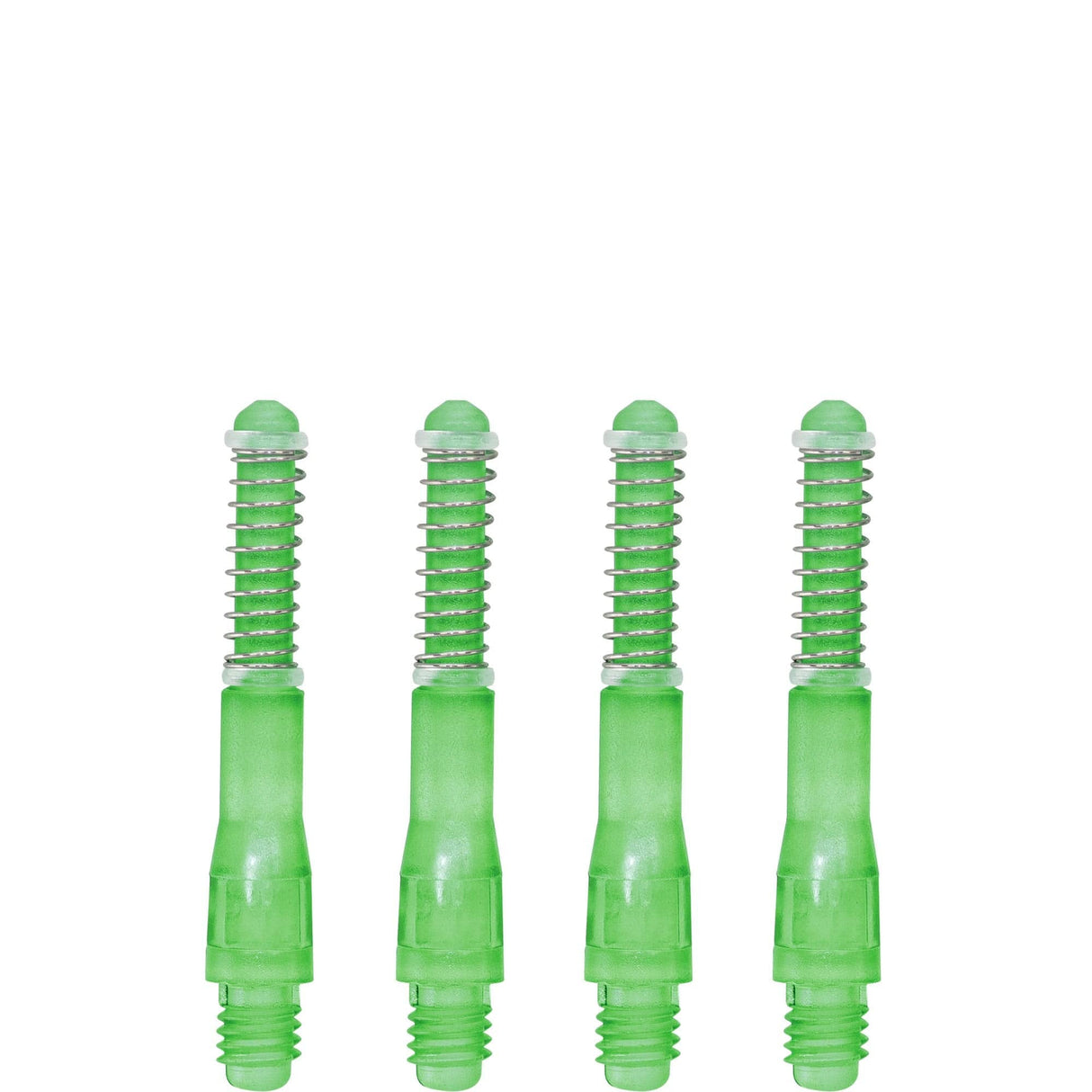 *Cuesoul - Dart Shafts - Tero Flight System - AK7 - Gradient - Standard - Set of 4 - Lime Green Cuesoul 32mm
