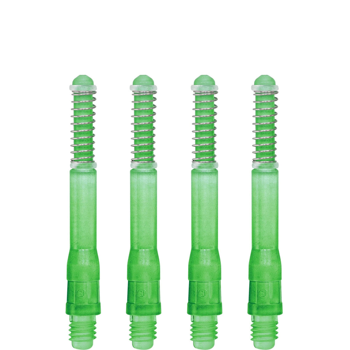 *Cuesoul - Dart Shafts - Tero Flight System - AK7 - Gradient - Standard - Set of 4 - Lime Green Cuesoul 40mm