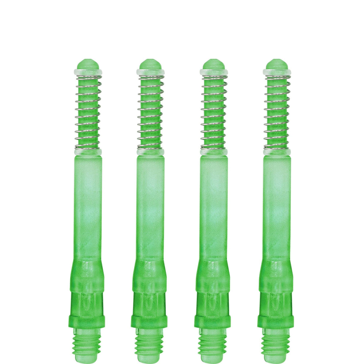 *Cuesoul - Dart Shafts - Tero Flight System - AK7 - Gradient - Standard - Set of 4 - Lime Green Cuesoul 43.5mm