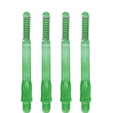 *Cuesoul - Dart Shafts - Tero Flight System - AK7 - Gradient - Standard - Set of 4 - Lime Green Cuesoul 47mm