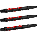 Harrows Carbon ST Shafts - Dart Stems - Black & Red